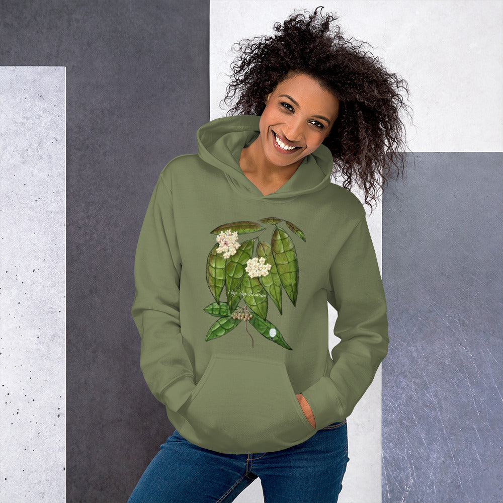 Hoya clemensiorum Unisex Hoodie