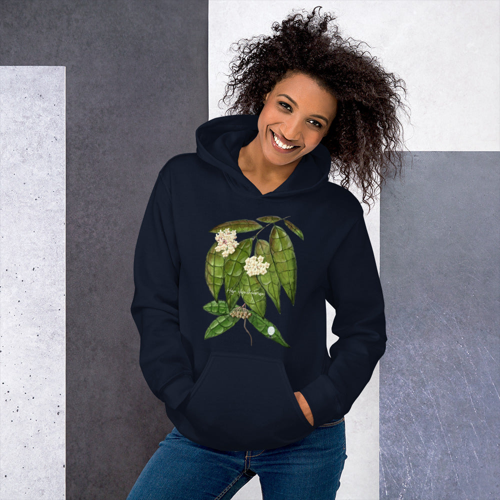 Hoya clemensiorum Unisex Hoodie