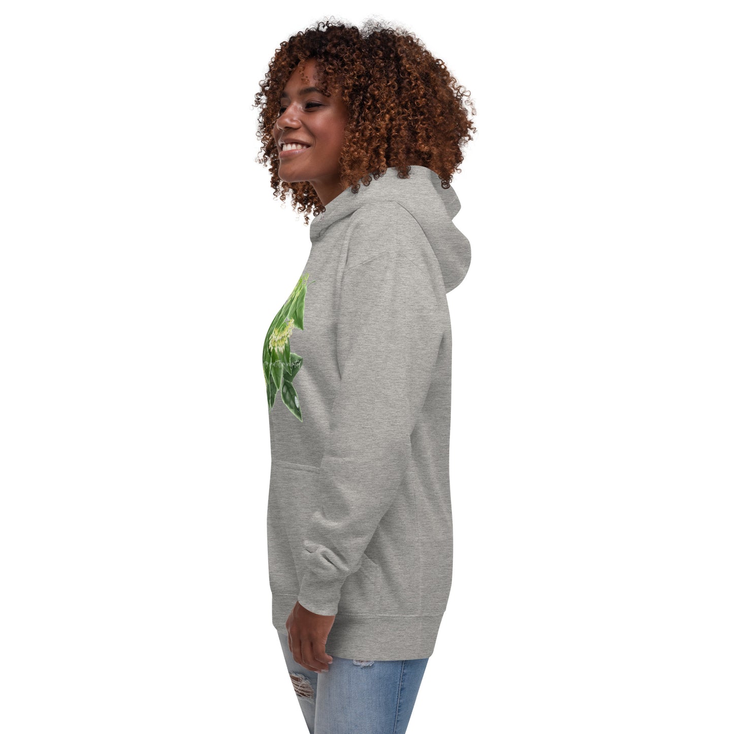 Hoya multiflora (outer variegated) Unisex Hoodie