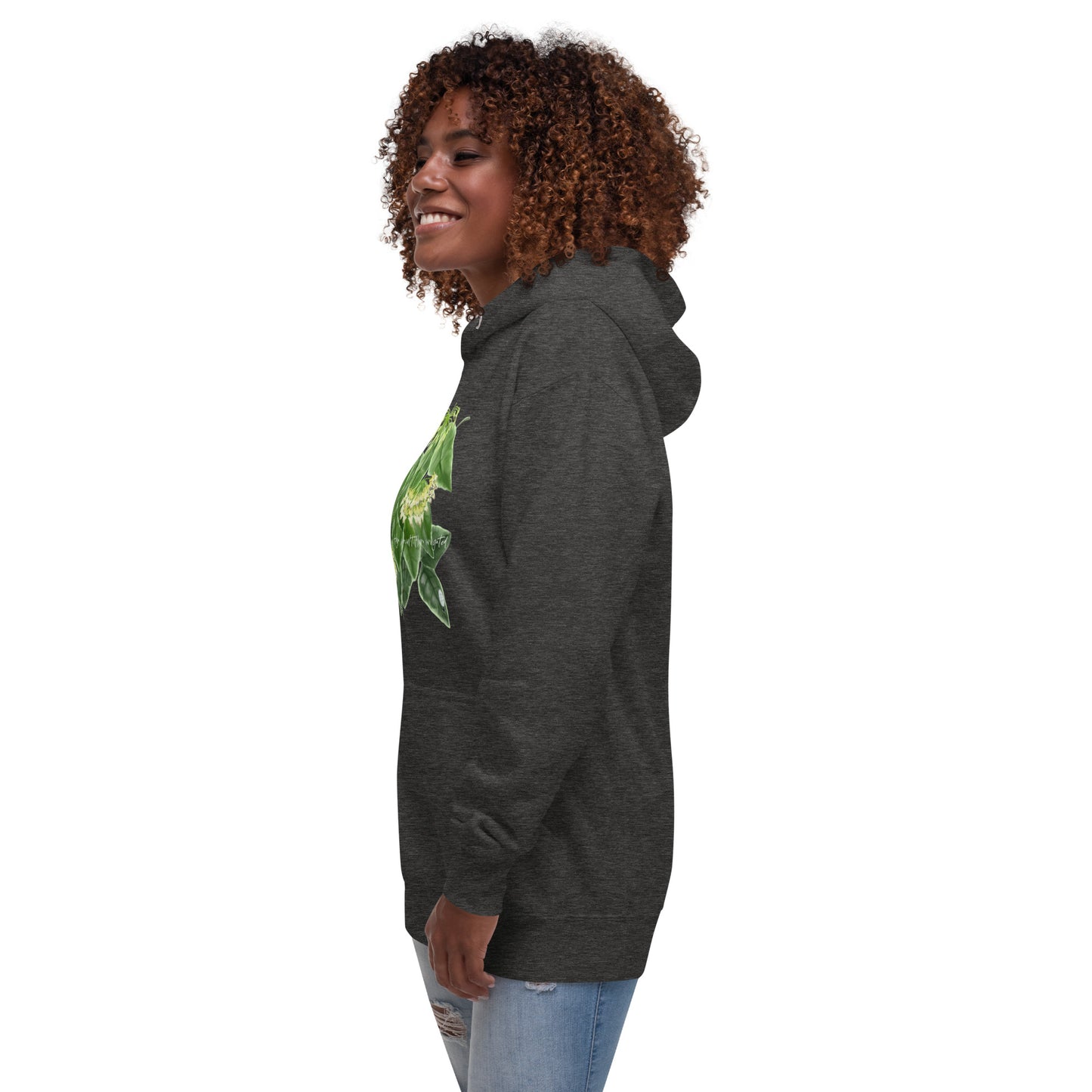 Hoya multiflora (outer variegated) Unisex Hoodie