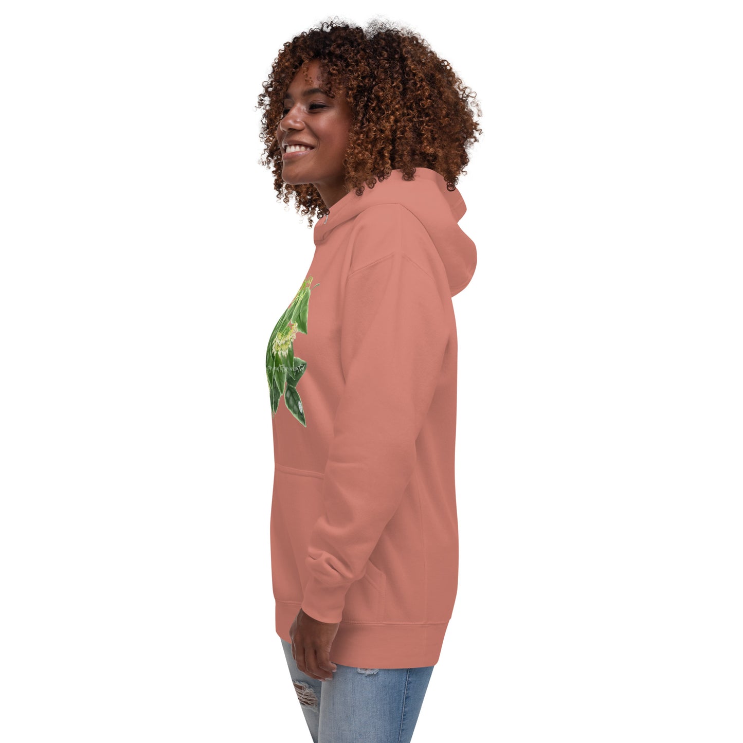 Hoya multiflora (outer variegated) Unisex Hoodie