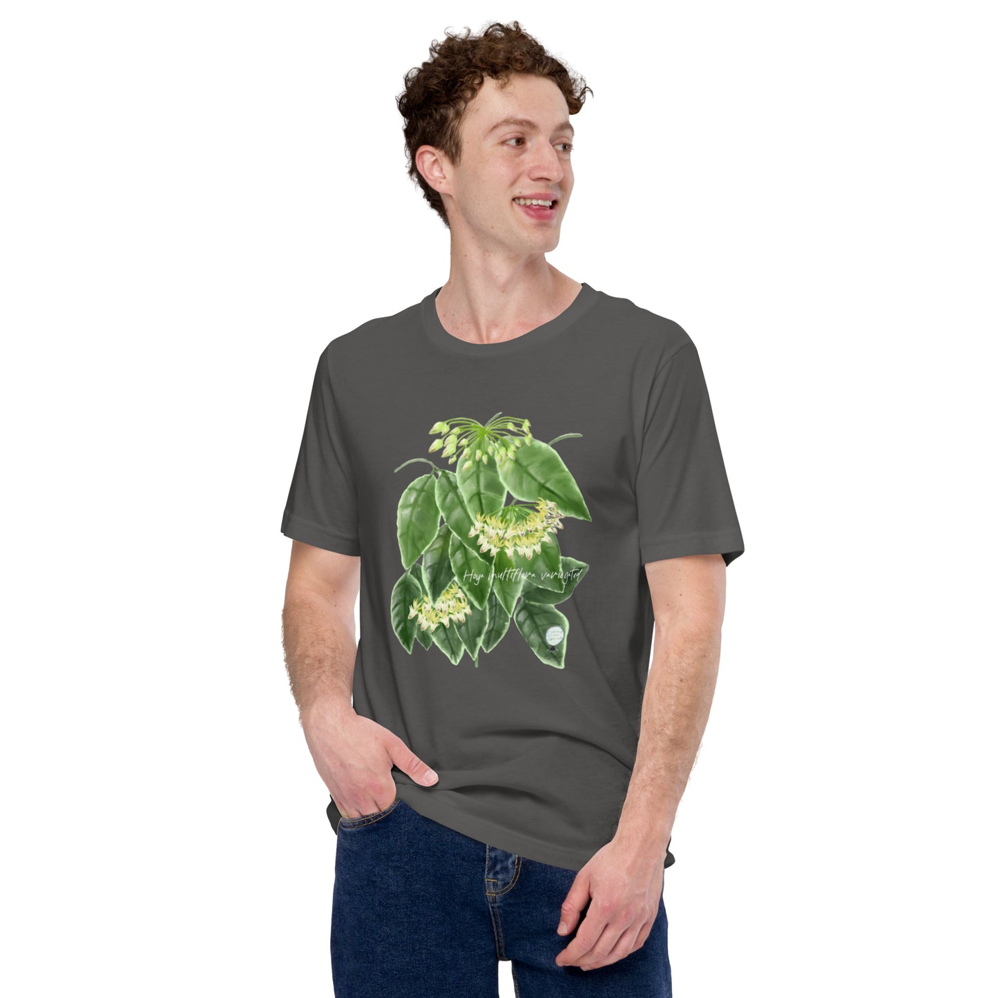 Hoya multiflora variegated Unisex t-shirt