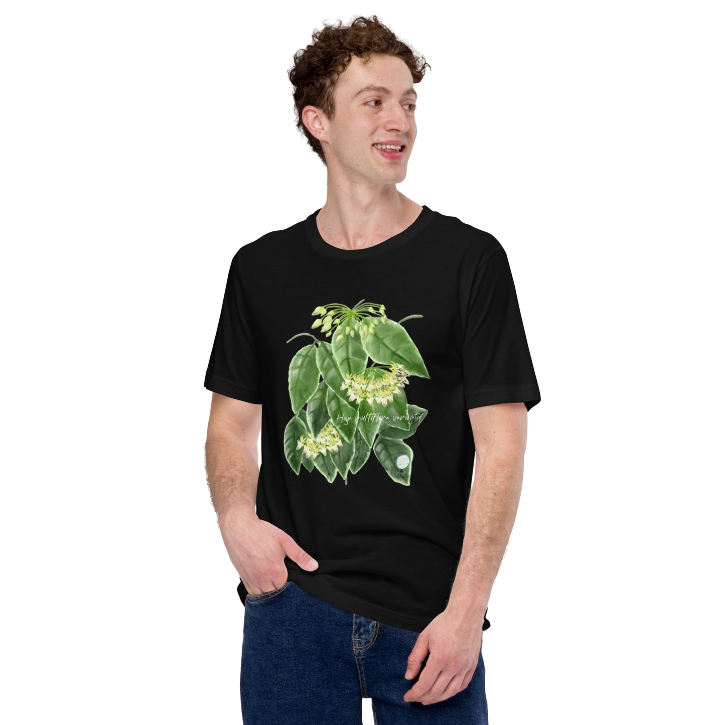 Hoya multiflora variegated Unisex t-shirt