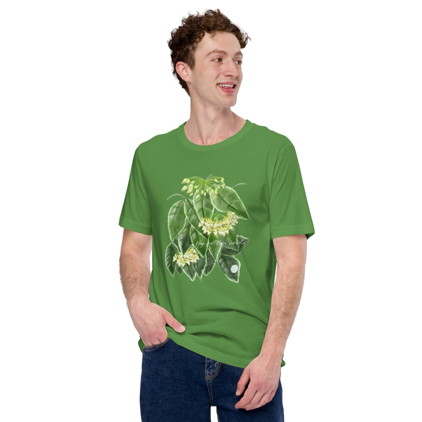 Hoya multiflora variegated Unisex t-shirt