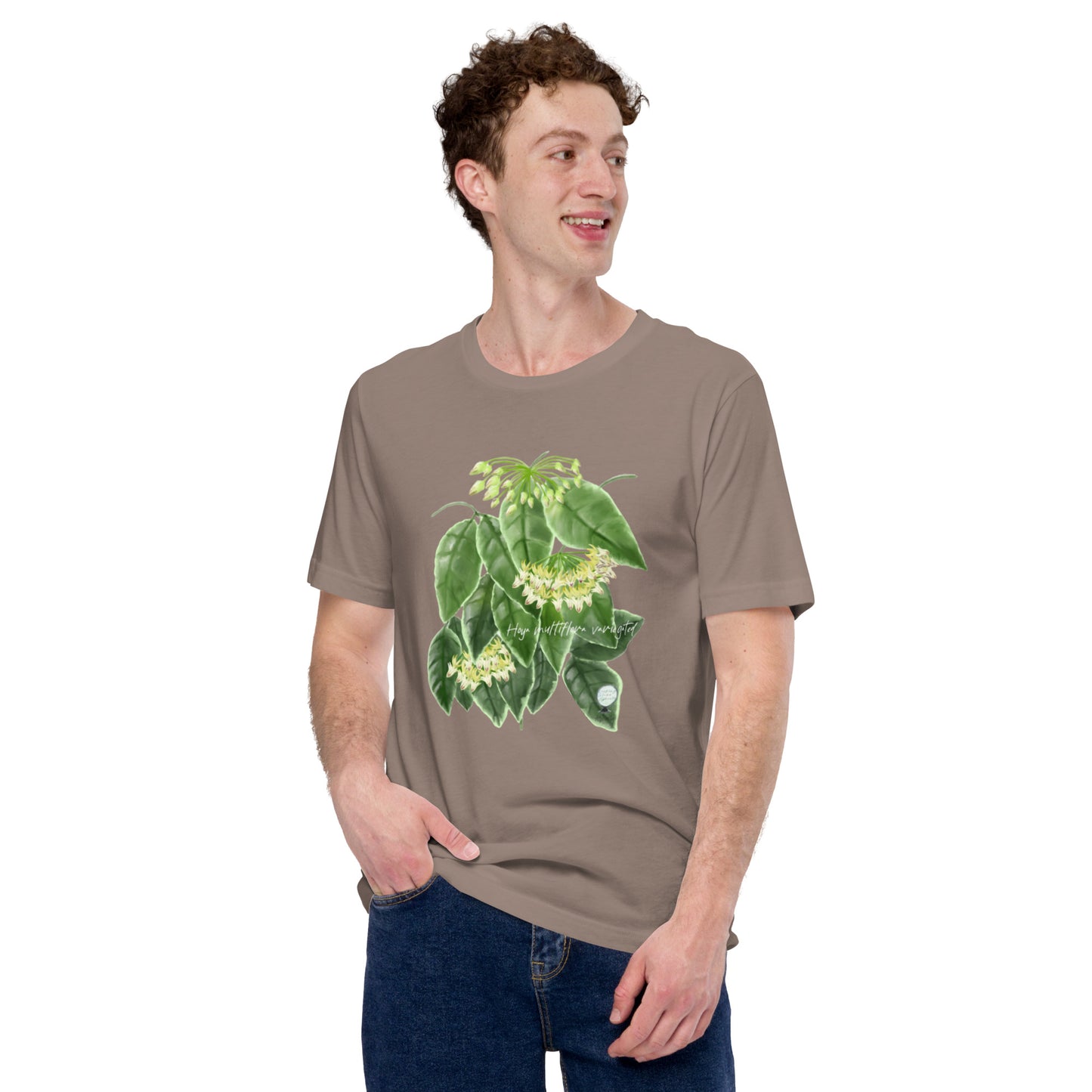 Hoya multiflora variegated Unisex t-shirt