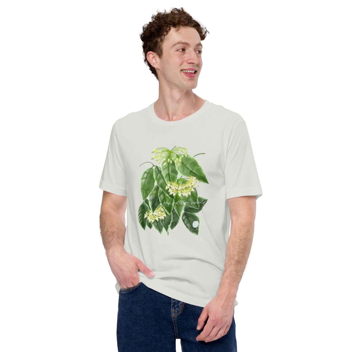 Hoya multiflora variegated Unisex t-shirt