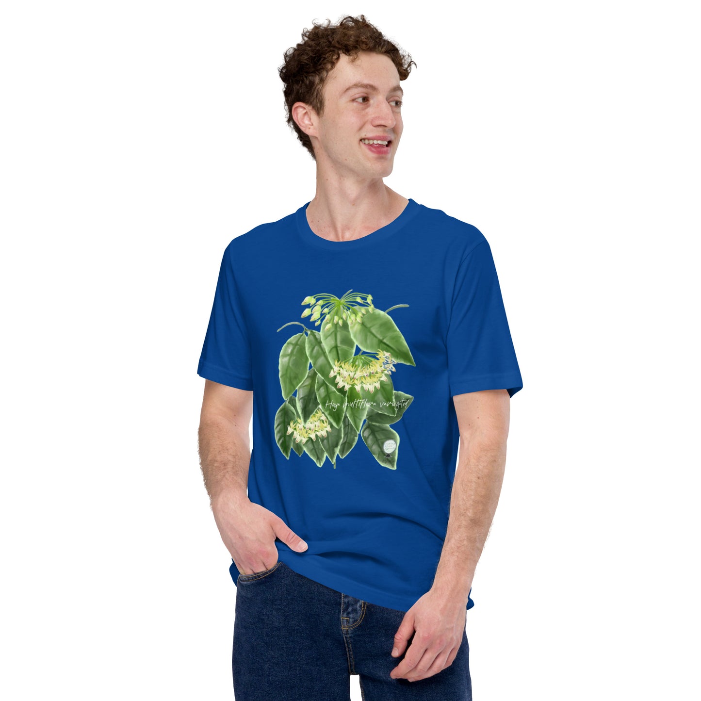 Hoya multiflora variegated Unisex t-shirt