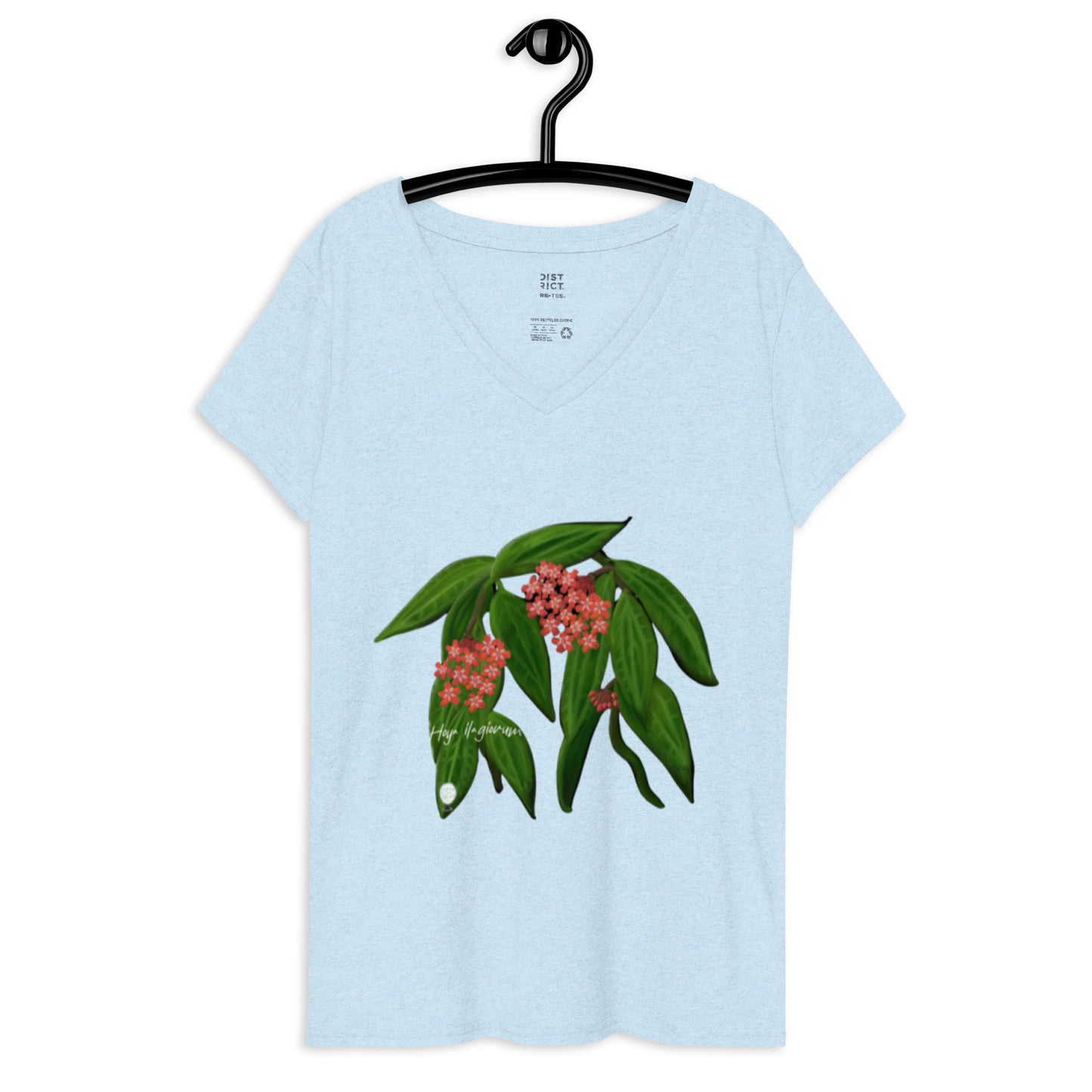 Hoya ilagiorum Women’s recycled v-neck t-shirt