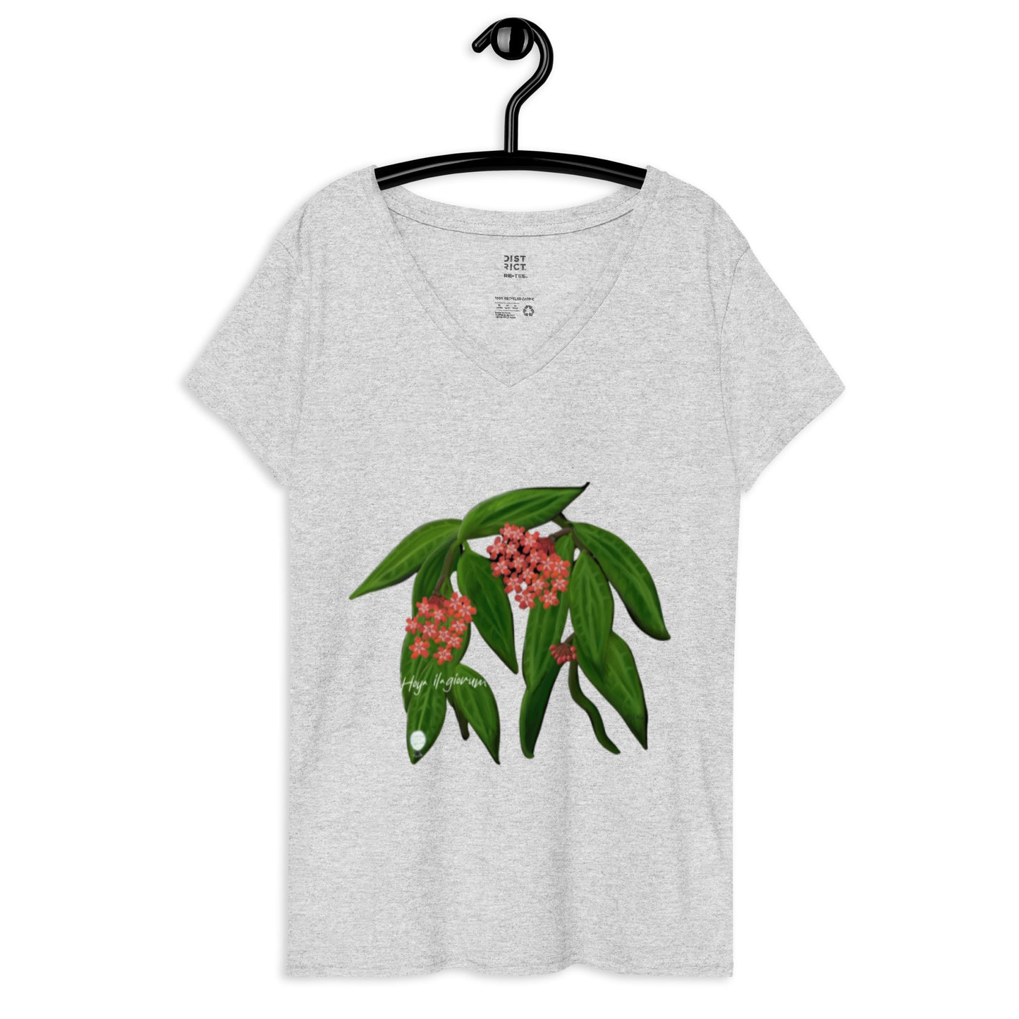 Hoya ilagiorum Women’s recycled v-neck t-shirt